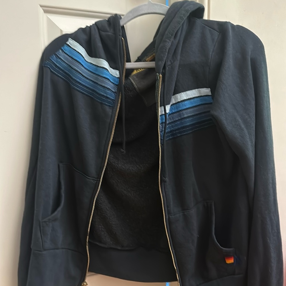 aviator nation zip up